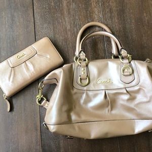Coach purse and wallet. 2 pieces